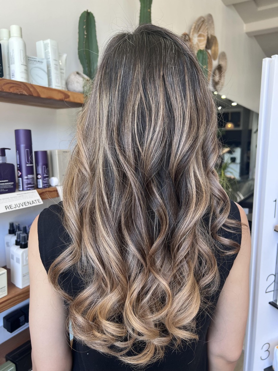 Hair coloring work by Oorfa